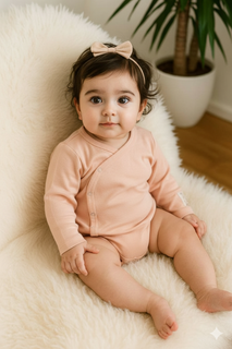 بادی یقه دراپه نوزادی